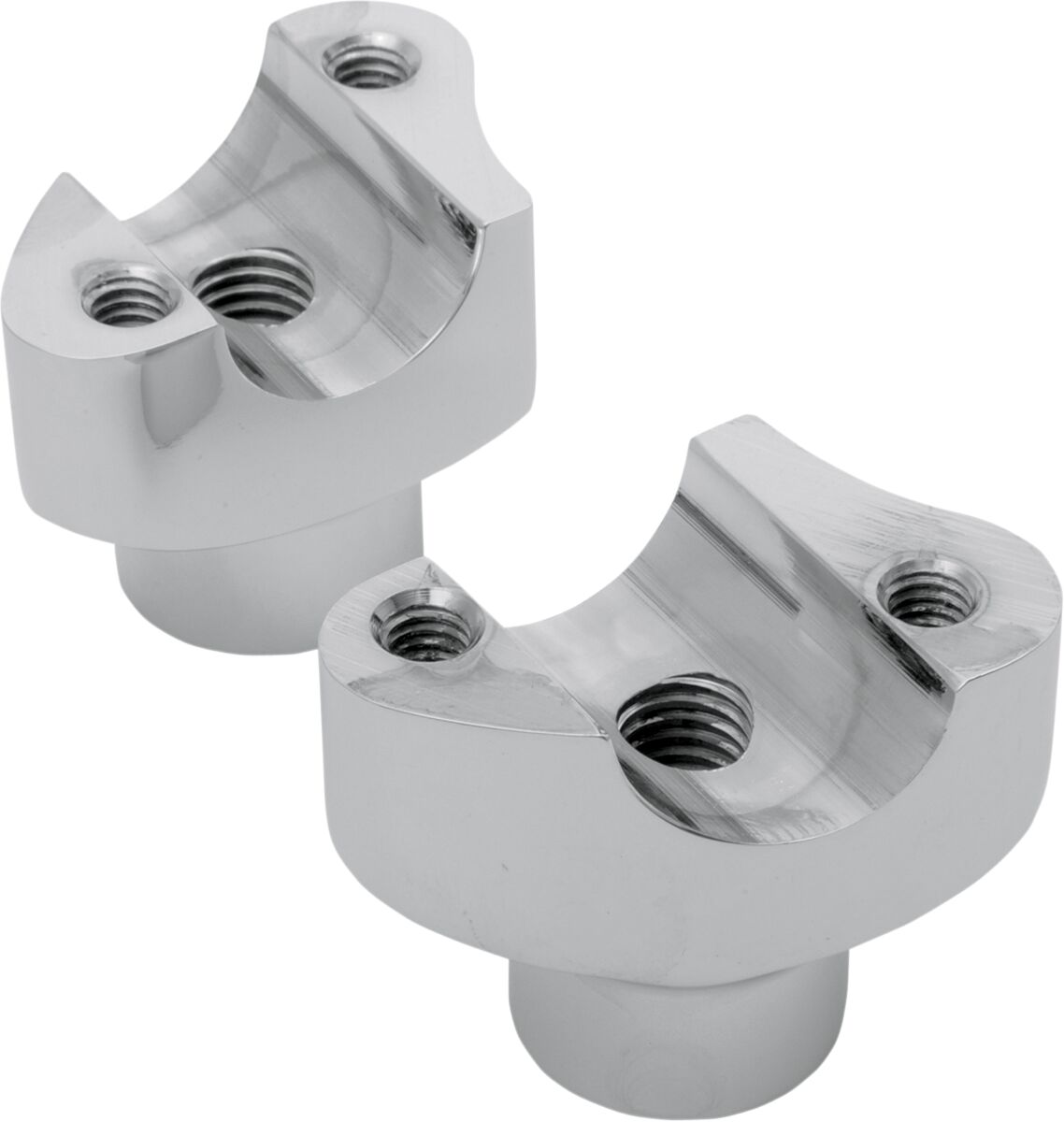 Drag Specialties Risers Straight 1.7 Chr Risers Drag Specialties