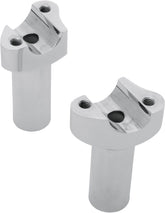 Drag Specialties Risers Straight 3.5 Chr Risers Drag Specialties