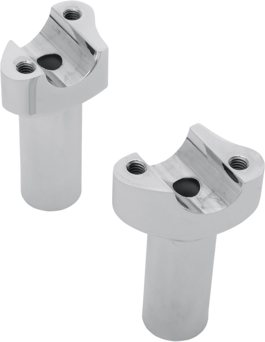Drag Specialties Risers Straight 3.5 Chr Risers Drag Specialties
