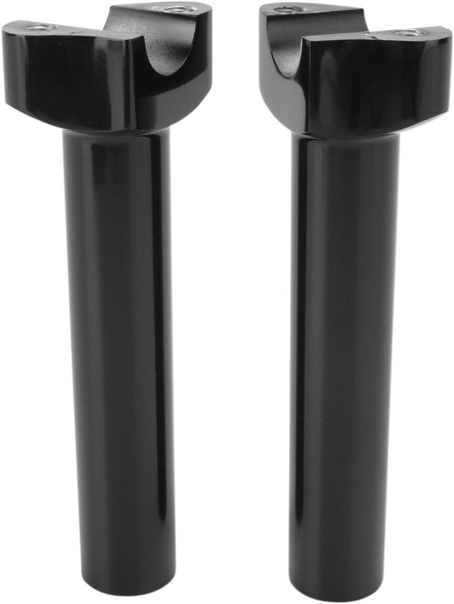 Drag Specialties Risers Straight 6.5 Blk Risers Drag Specialties
