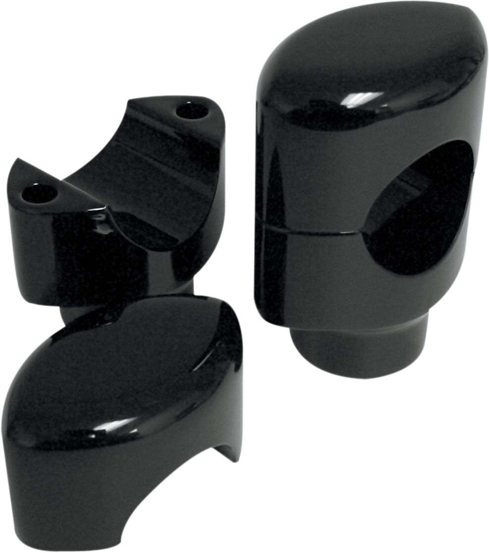 Drag Specialties Risers Big Buf 1.5 Blk Risers Drag Specialties