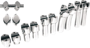 Drag Specialties Risers Big Buf 4 Chr Risers Drag Specialties