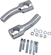 Drag Specialties Risers Big Buf 5.5 Pb Chr Risers Drag Specialties