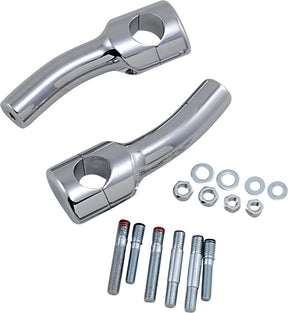 Drag Specialties Risers Big Buf 5.5 Pb Chr Risers Drag Specialties
