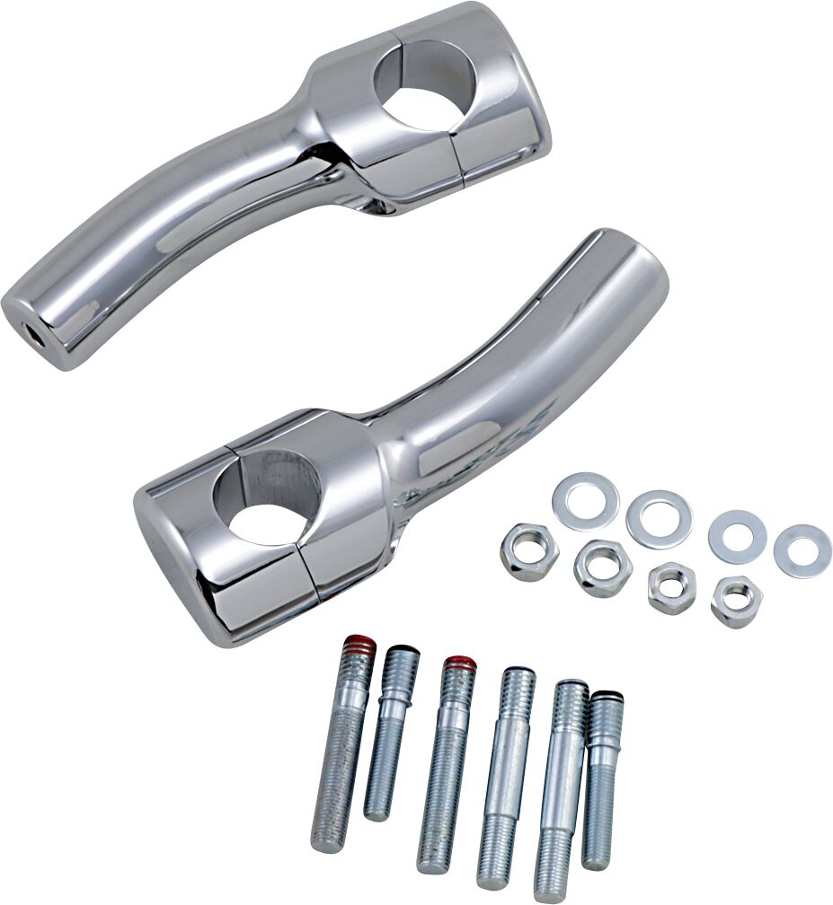 Drag Specialties Risers Big Buf 5.5 Pb Chr Risers Drag Specialties