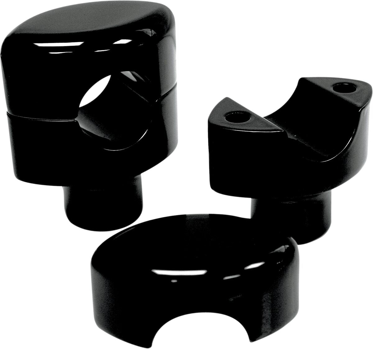 La Choppers Risers Hfty Smooth 1.5 Bk Risers La Choppers