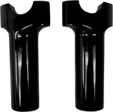 Drag Specialties Riser Buffalo 4" Straight Black For 1" Risers Drag Specialties