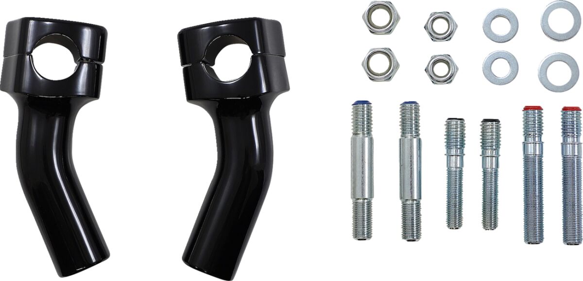 Baron Risers Kickback Blk Risers Baron