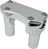 Drag Specialties Riser Buff W/Clamp 3 Chr Risers Drag Specialties
