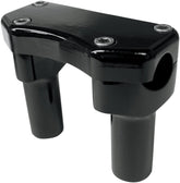 Drag Specialties Riser Buff W/Clamp 3 Blk Risers Drag Specialties