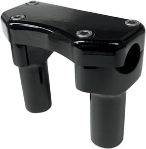 Drag Specialties Riser Buff W/Clamp 3 Blk Risers Drag Specialties