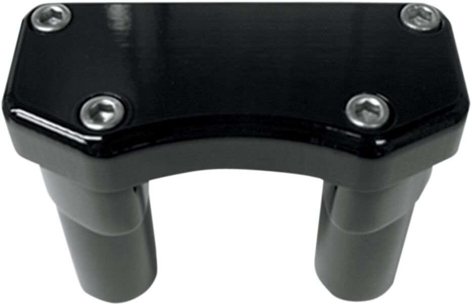 Drag Specialties Riser Buff W/Clamp 3 Blk Risers Drag Specialties