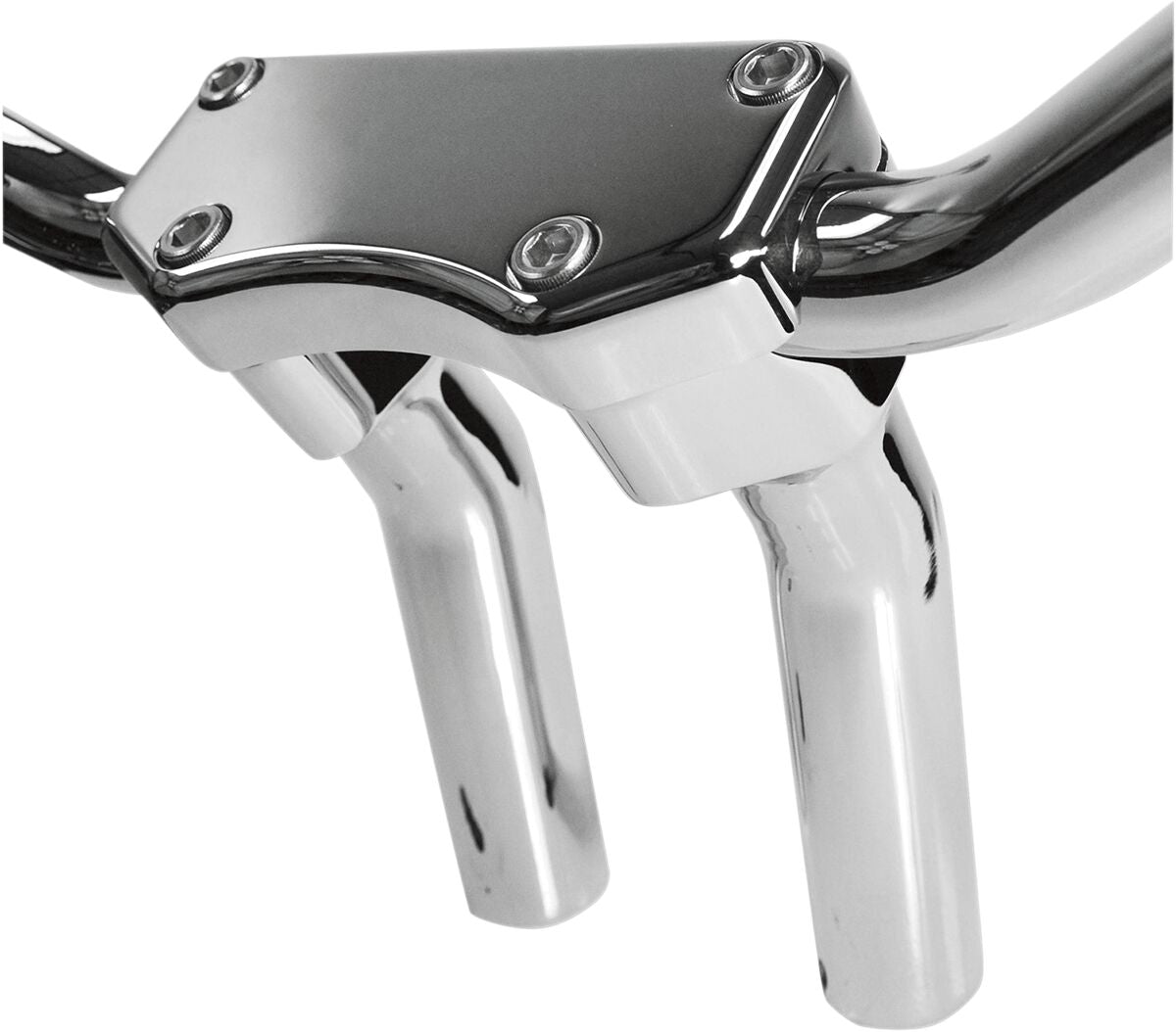 Drag Specialties Riser Buff W/Clamp 5.5 Ch Risers Drag Specialties