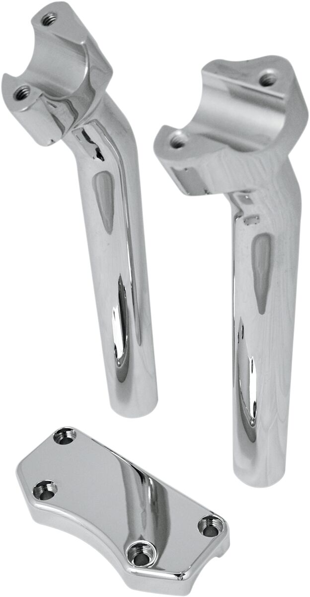 Drag Specialties Riser Buff W/Clamp 9.5 Ch Risers Drag Specialties