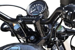 La Choppers 2" Riser Extensions Black Risers La Choppers