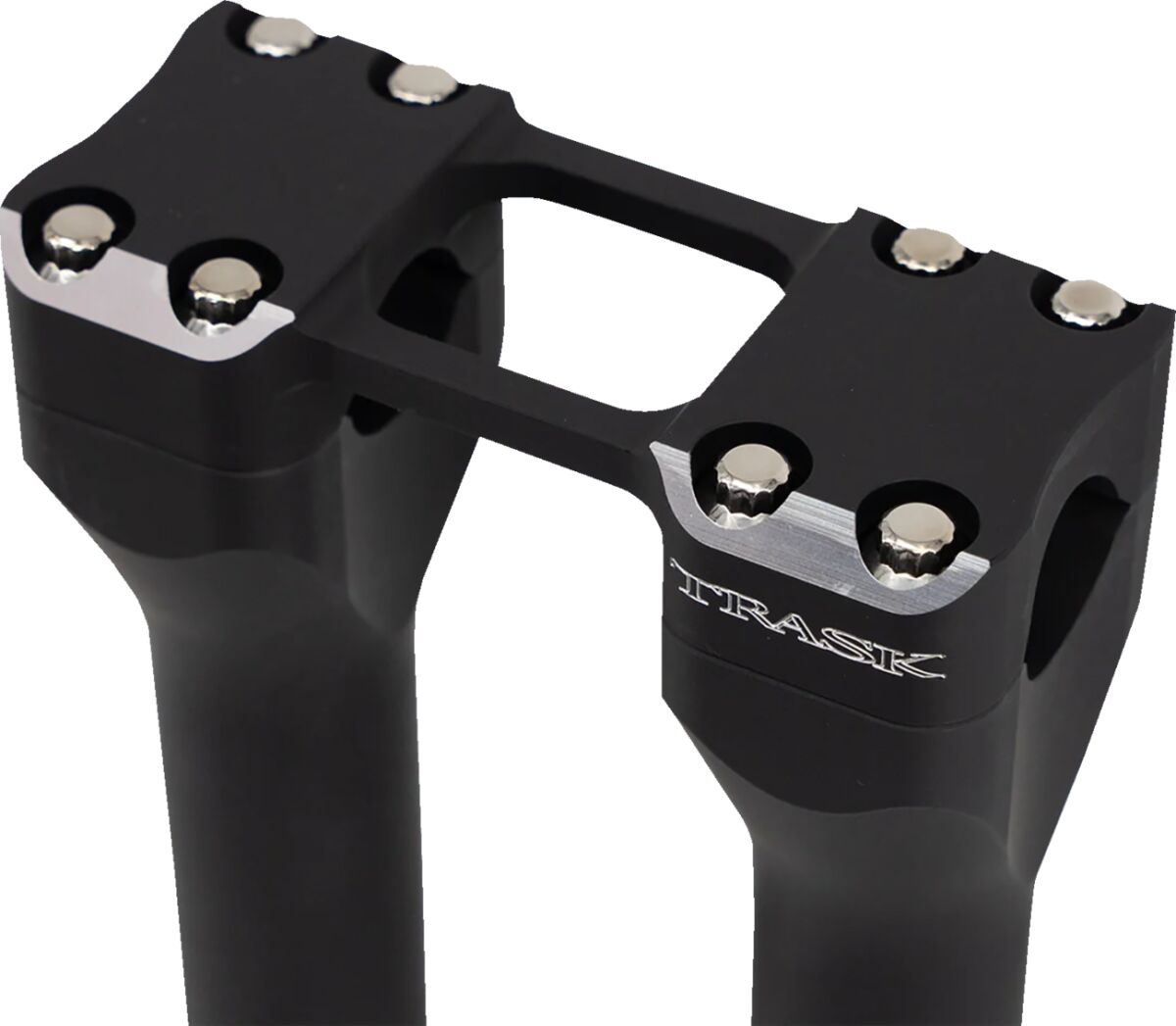 Assault 4" Risers with 1 1/4" Clamping Area, Reverse Cut Risers Trask Performance