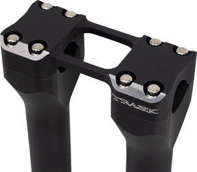 Assault 4" Risers with 1 1/4" Clamping Area, Reverse Cut Risers Trask Performance