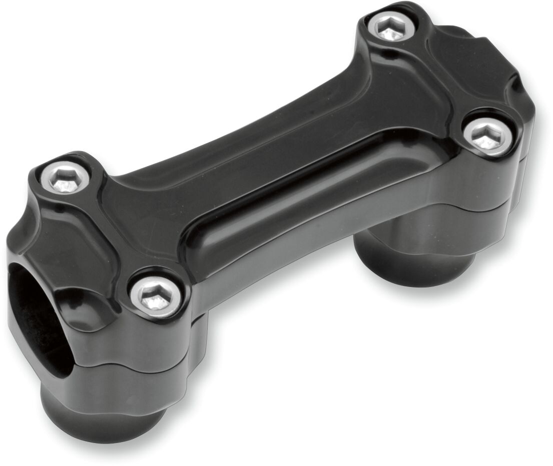 Todd's Cycle Riser Kit 1 1/4" Bonebar Clamp Black Risers Todd's Cycle
