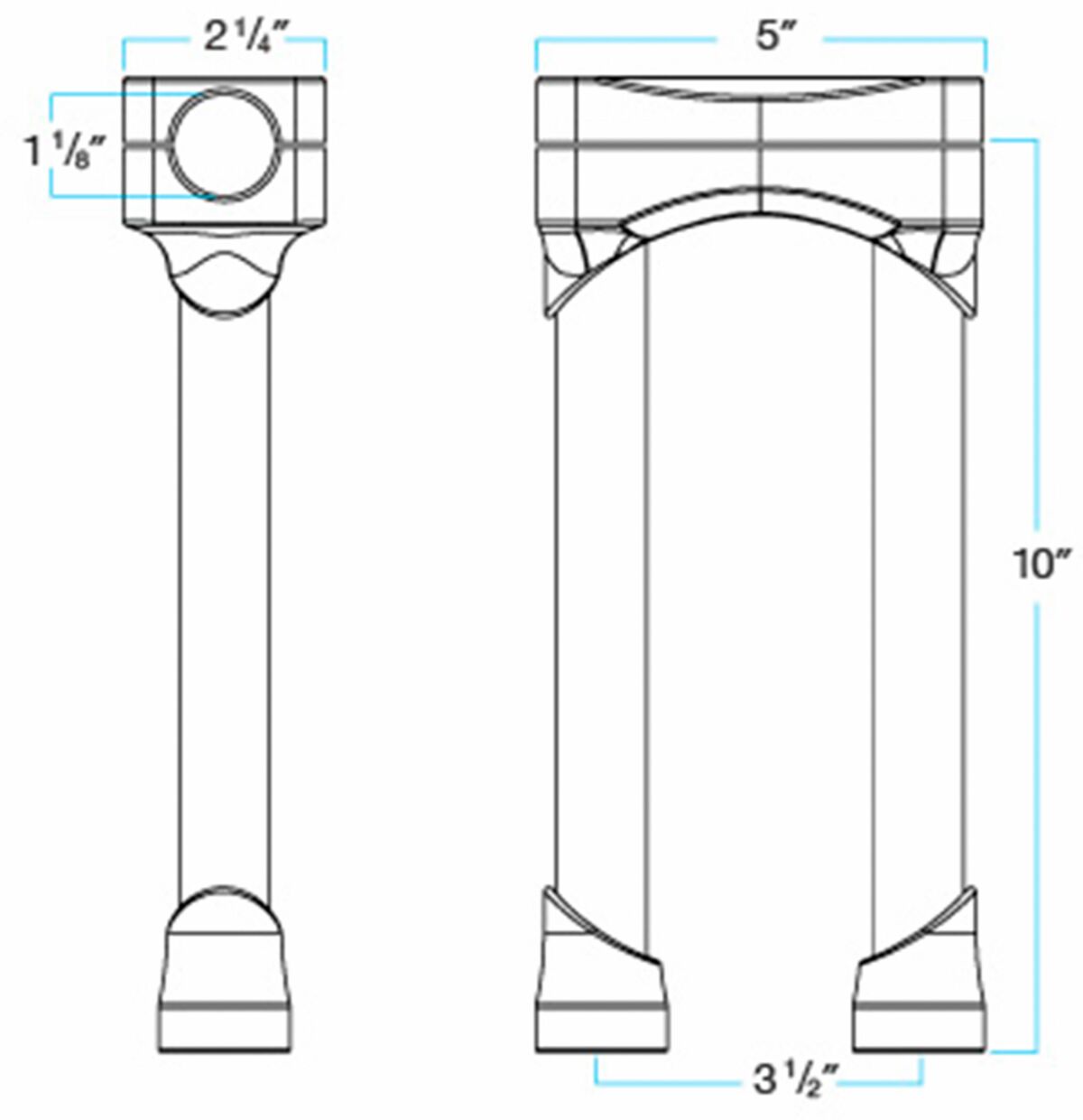 Biltwell Riser Murdock O/S Chr 10 Biltwell