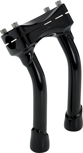 Biltwell Riser Mrdock Pbo/S Blk 8 Risers Biltwell