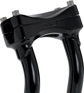 Biltwell Riser Mrdck Pbo/S Blk 10 Risers Biltwell