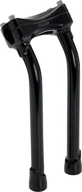 Biltwell Riser Mrdck Pbo/S Blk 12 Risers Biltwell