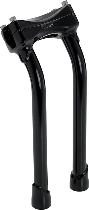Biltwell Riser Mrdck Pbo/S Blk 12 Risers Biltwell