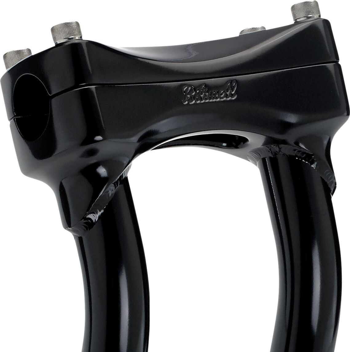 Biltwell Riser Mrdck Pbo/S Blk 12 Risers Biltwell