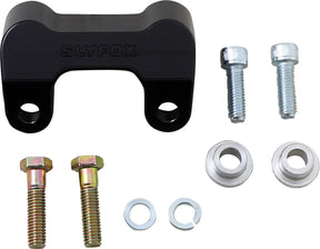 T-Bar Adapter, Black - 15+ Road Glide Risers Slyfox