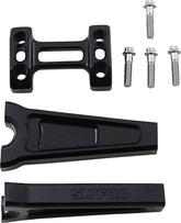 6" Straight Riser With 1″ Clamping Area, Black Risers Slyfox