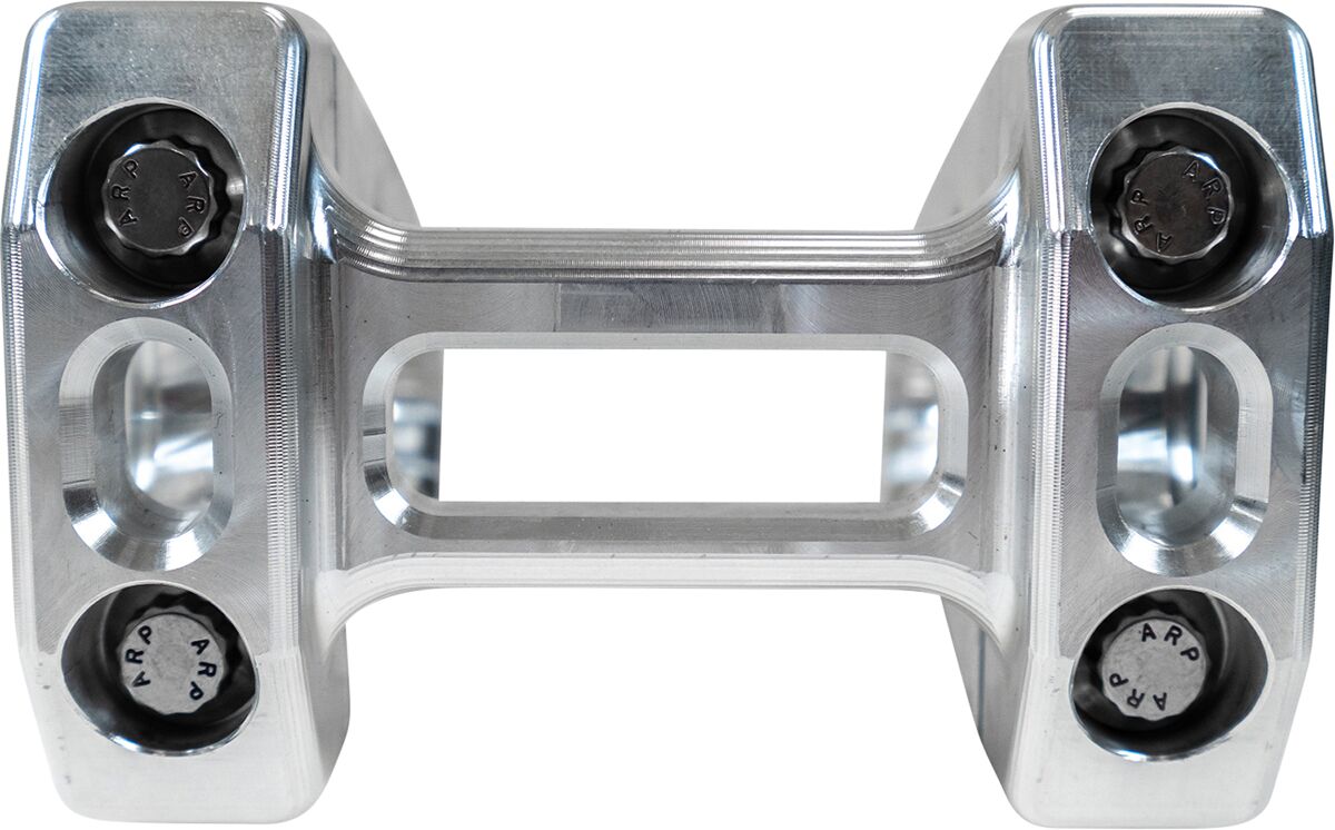 8" PullBack Riser With 1″ Clamping Area, Raw Risers Slyfox
