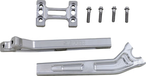 10" PullBack Riser With 1″ Clamping Area, Raw Risers Slyfox