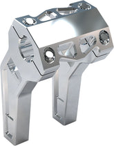 6" Performance Risers PullBack With 1.25" Clamping Diameter, Raw Risers La Choppers
