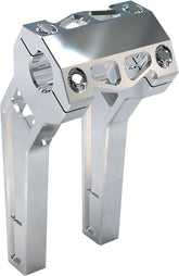 8" Performance Risers PullBack With 1.25" Clamping Diameter, Raw Risers La Choppers