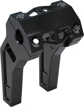 6" Performance Risers PullBack With 1" Clamping Diameter, Black Risers La Choppers