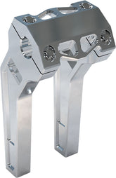 8" Performance Risers PullBack With 1" Clamping Diameter, Raw Risers La Choppers