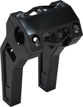 6" Performance Risers PullBack With 1.25" Clamping Diameter, Black Risers La Choppers