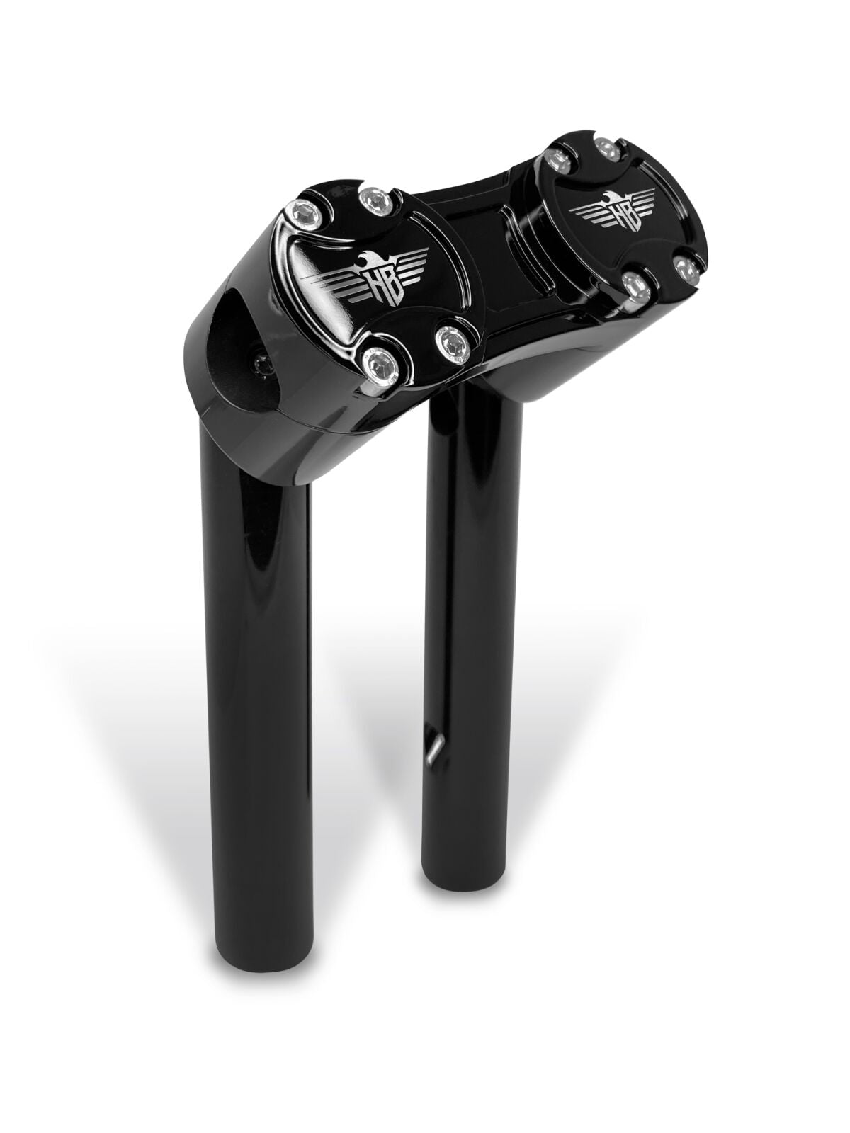 6" Clubstyle PullBack Riser With 1" Clamping Area, Black Risers Heinz Bikes