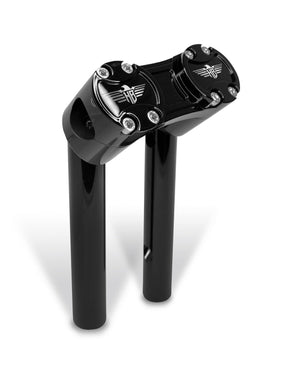 6" Clubstyle PullBack Riser With 1" Clamping Area, Black Risers Heinz Bikes