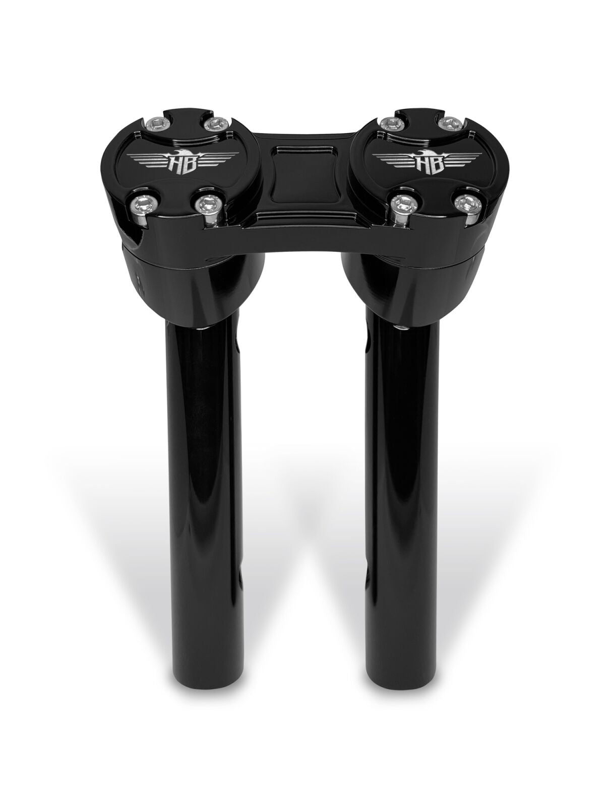 6" Clubstyle PullBack Riser With 1" Clamping Area, Black Risers Heinz Bikes