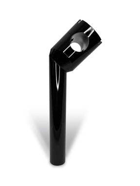 8" Clubstyle PullBack Riser With 1" Clamping Area, Black Risers Heinz Bikes