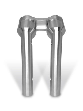 8" Clubstyle PullBack Riser With 1" Clamping Area, Silver Risers Heinz Bikes