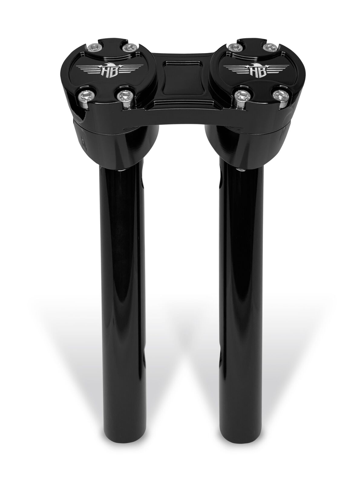 10" Clubstyle PullBack Riser With 1" Clamping Area, Black Risers Heinz Bikes