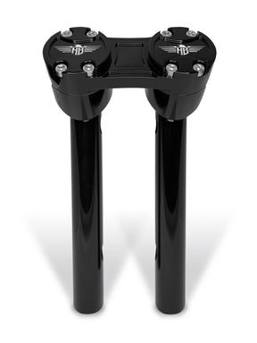 10" Clubstyle PullBack Riser With 1" Clamping Area, Black Risers Heinz Bikes