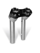 6" Clubstyle PullBack Riser With 1 1/4" Clamping Area, Silver & Black Risers Heinz Bikes