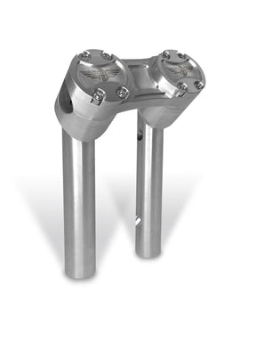 6" Clubstyle PullBack Riser With 1 1/4" Clamping Area, Silver Risers Heinz Bikes