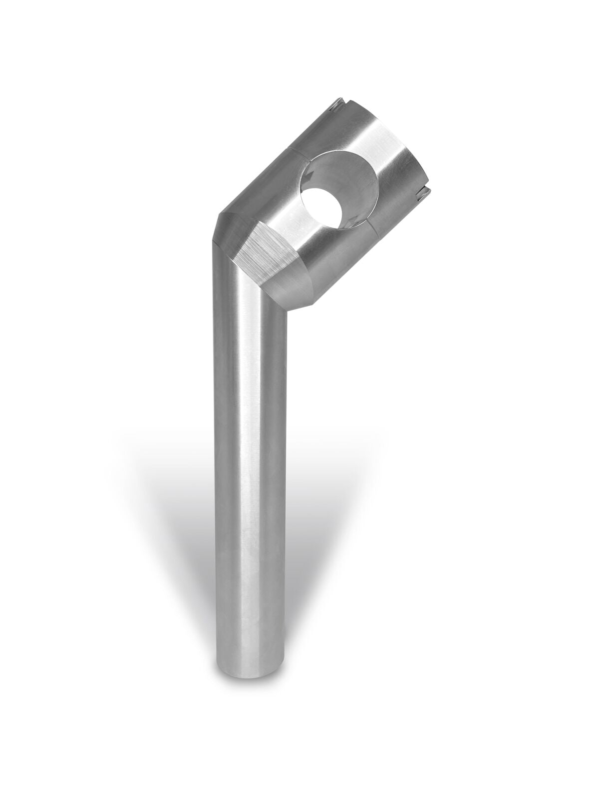 6" Clubstyle PullBack Riser With 1 1/4" Clamping Area, Silver Risers Heinz Bikes