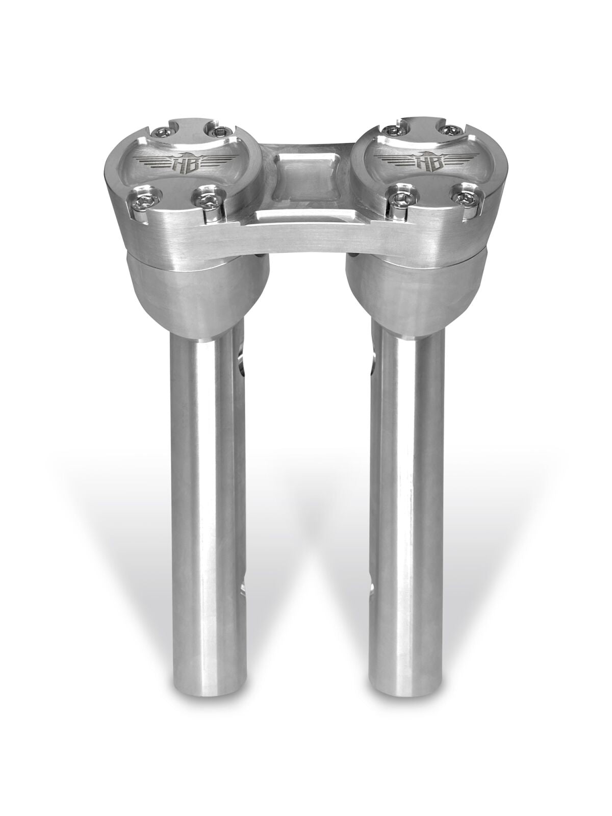 6" Clubstyle PullBack Riser With 1 1/4" Clamping Area, Silver Risers Heinz Bikes