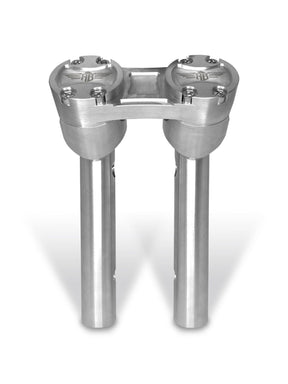 6" Clubstyle PullBack Riser With 1 1/4" Clamping Area, Silver Risers Heinz Bikes