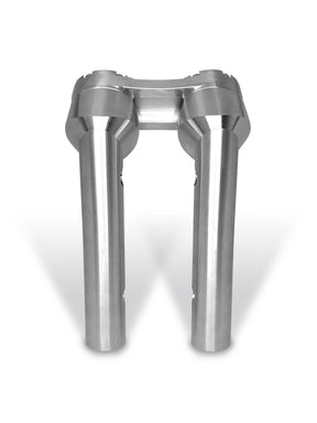 6" Clubstyle PullBack Riser With 1 1/4" Clamping Area, Silver Risers Heinz Bikes